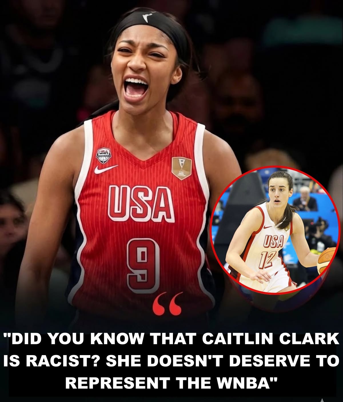 BREAKING: Angel Reese “Goes Nuclear” on Caitlin Clark — “She’s Racist and Has NO Place in This League!” 😨