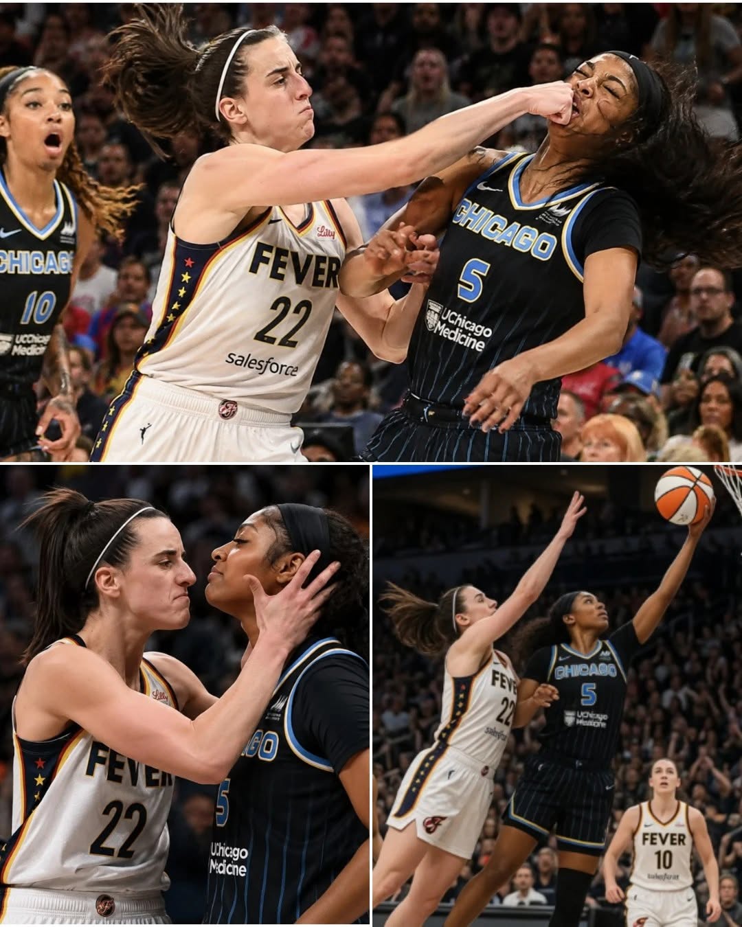 SHOCKWAVES hit basketball fans after an alleged courtside clip involving Caitlin Clark and Angel Reese began spreading online, and the internet immediately split into two camps. Some viewers claim the footage shows emotions boiling over after a tense exchange on the court, while others are warning that the clip may be edited, exaggerated, or missing the most important context. Within minutes, social media turned the moment into a full-blown debate about rivalry, trash talk, pressure, and how quickly fans are willing to believe the worst when two of the sport’s biggest names are involved.