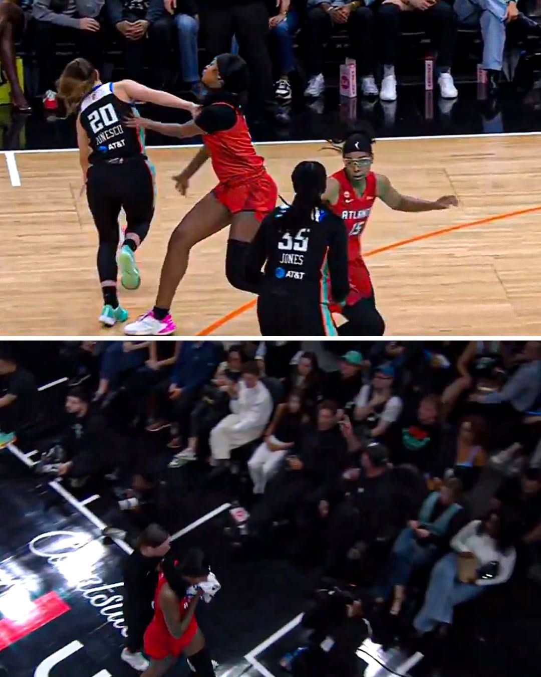 🚨 “SHE WALKED STRAIGHT TO THE LOCKER ROOM” — Angel Reese Took a Shot to the Face, Then What Happened 5.6 Seconds Before Halftime Changed Everything