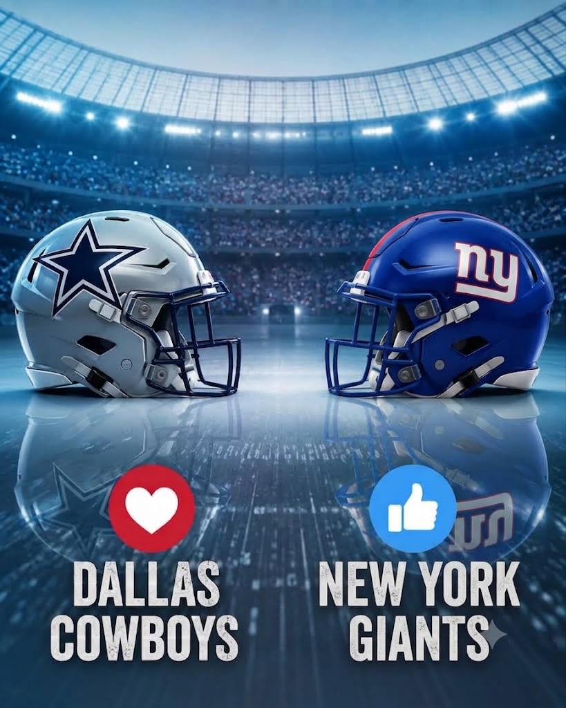 📺🔥 DON’T MISS THIS: Cowboys vs. New York Giants is about to light up the field — and here’s EXACTLY how to watch it live. TV channel, kickoff time, streaming options… plus the one reminder you MUST set before the game begins. 🏈🔥