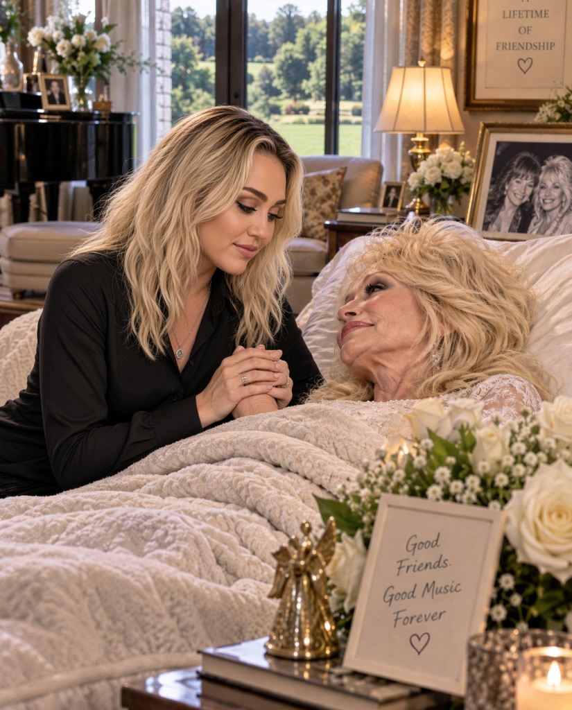 WHAT MILEY CYRUS MIGHT HAVE SAID TO DOLLY PARTON IN HER FINAL MOMENTS—A QUIET GOODBYE THAT COULD BREAK THE MUSIC WORLD’S HEART 💔🎶