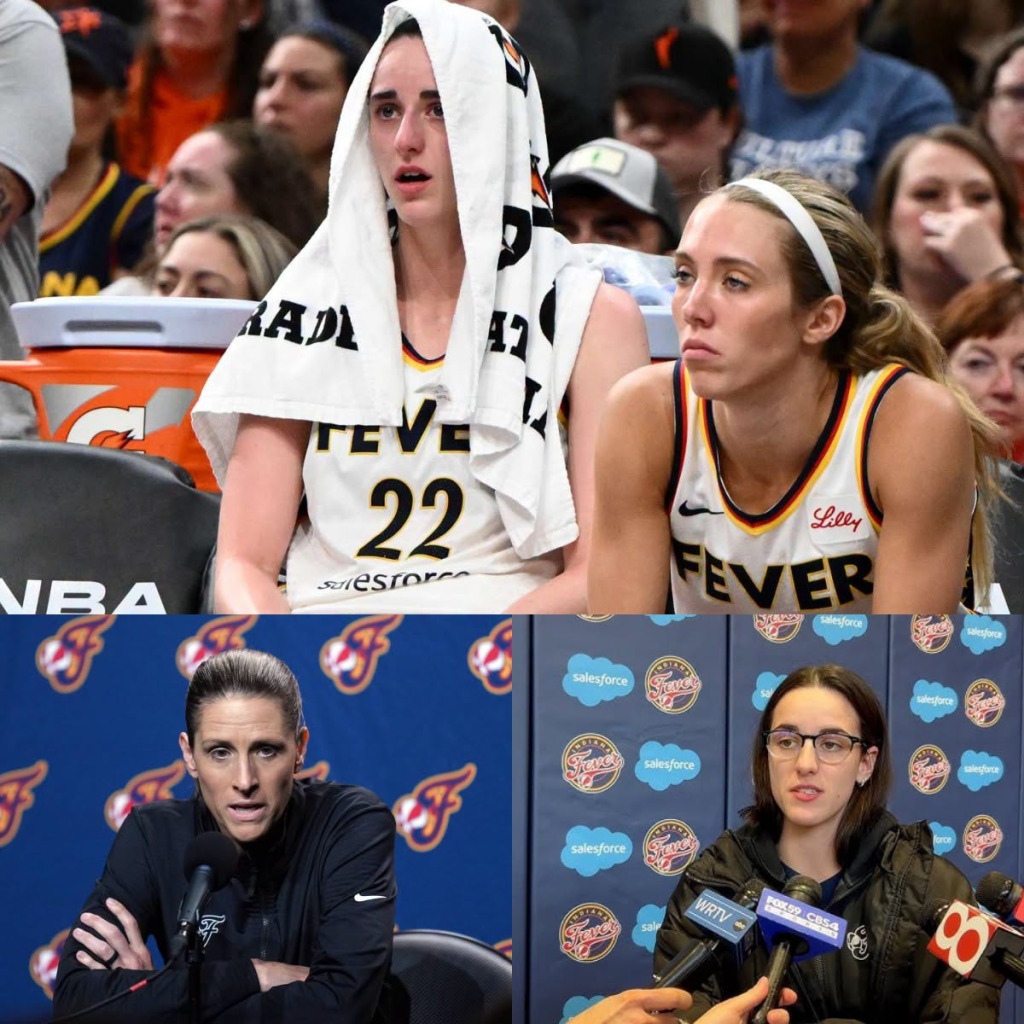 🚨 BREAKING NEWS: AFTER INDIANA FEVER’S CRUSHING 102–85 LOSS TO THE LAS VEGAS ACES, CAITLIN CLARK STEPPED IN FRONT OF THE CAMERAS — AND THE MOOD IMMEDIATELY CHANGED.