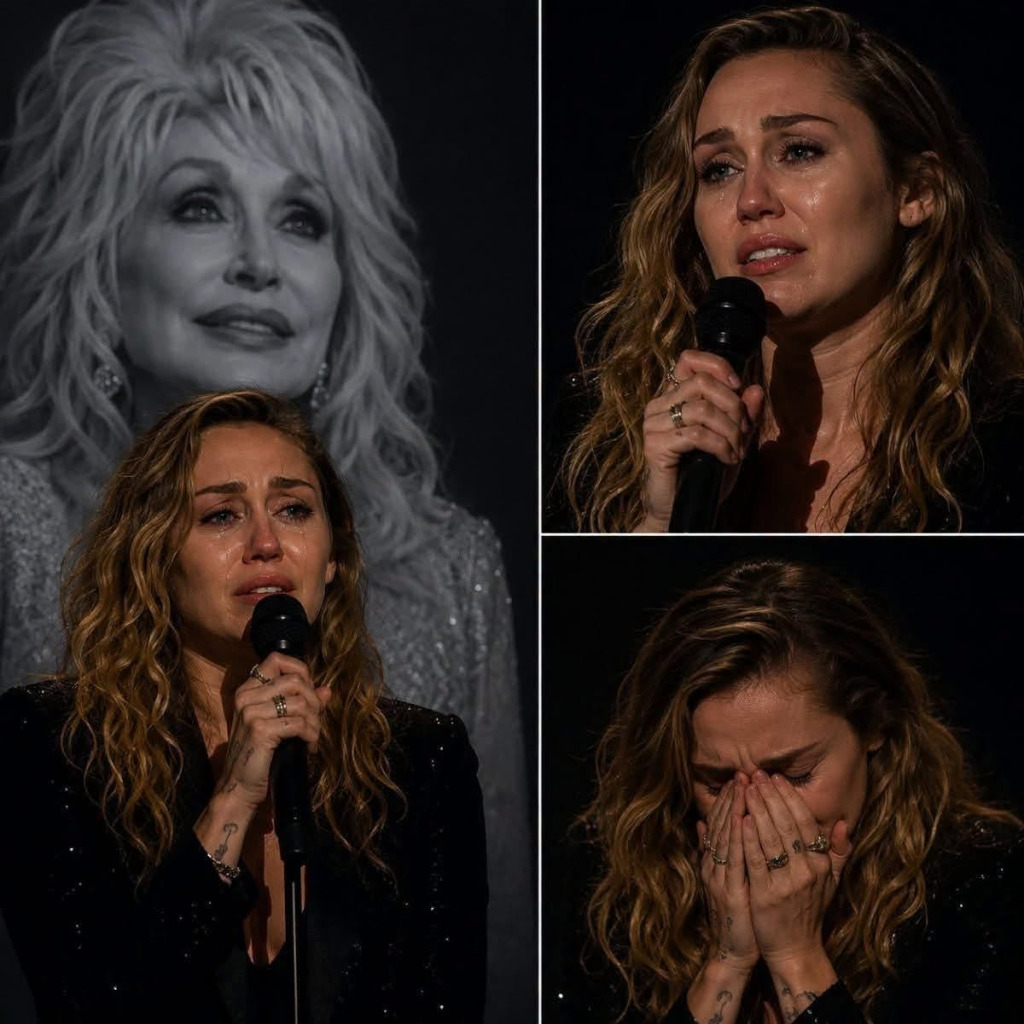 NO ONE EXPECTED IT — BUT WHEN MILEY CYRUS BEGAN SINGING “I WILL ALWAYS LOVE YOU” FOR DOLLY PARTON, THE ENTIRE CROWD SEEMED TO HOLD ITS BREATH.