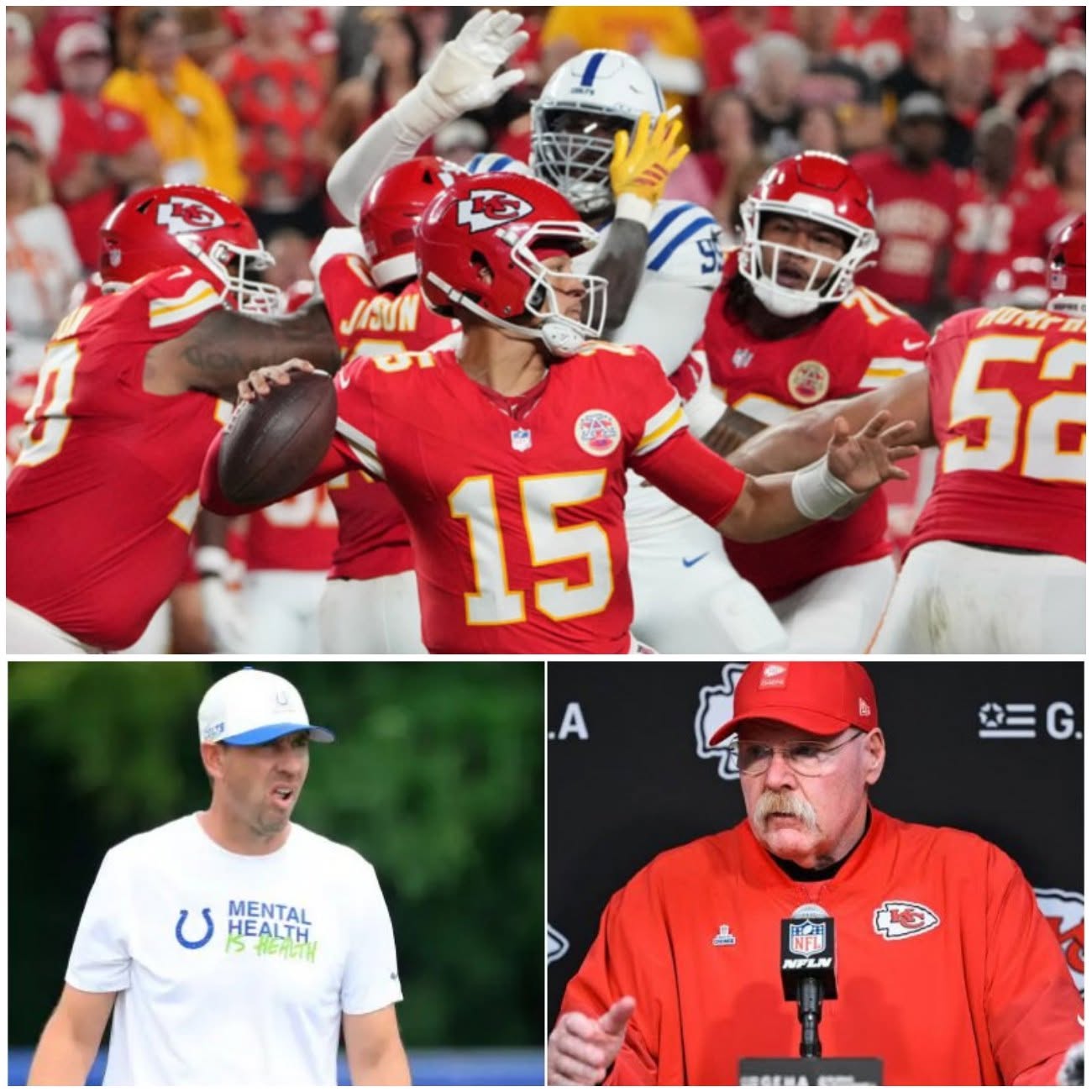 After the Indianapolis Colts’ 33–30 overtime loss to the Kansas City Chiefs, tensions still hadn’t cooled even after the final whistle. Indianapolis Colts head coach Shane Steichen delivered a fiery postgame statement: