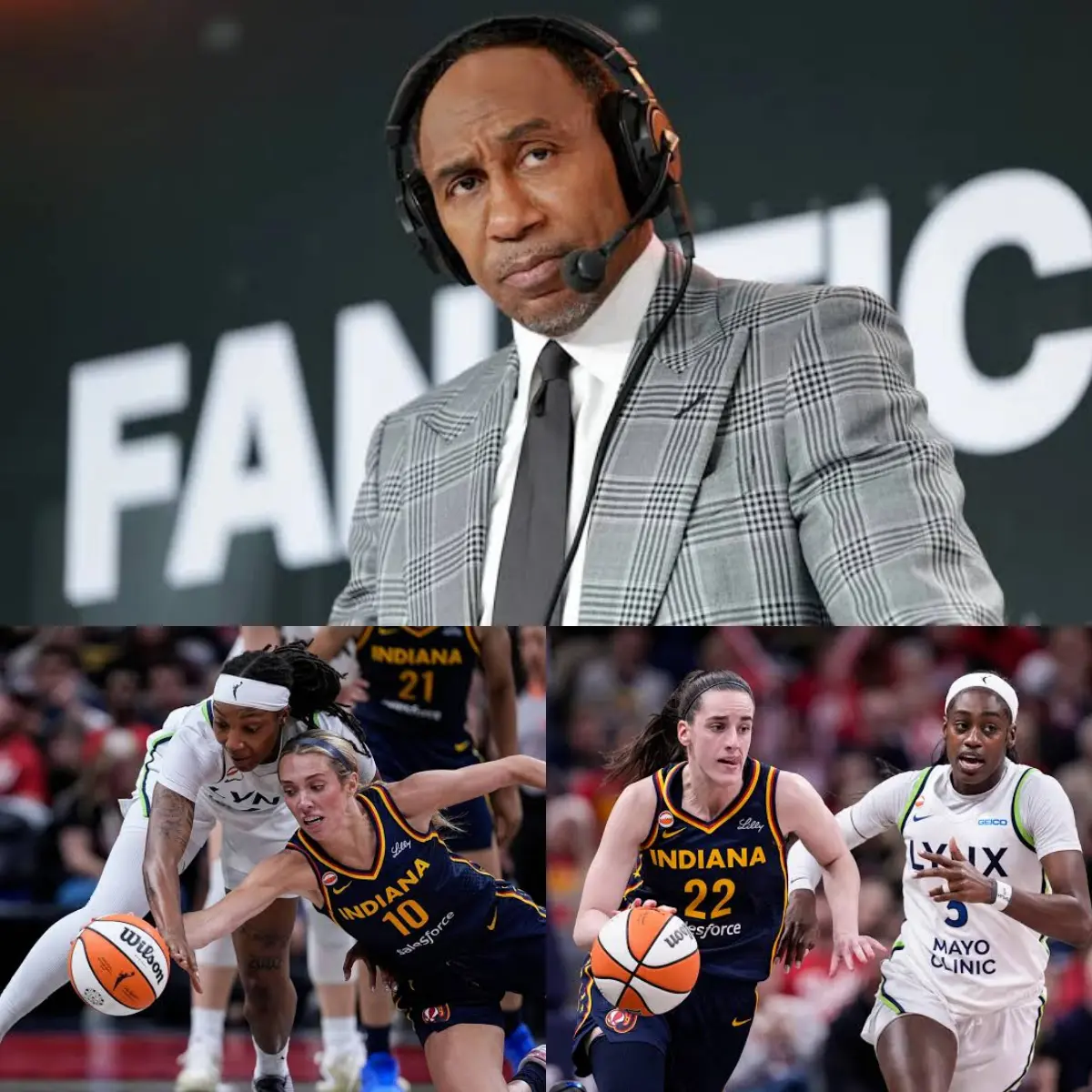 WNBA FORCED TO INVESTIGATE THE MINNESOTA LYNX AFTER STEPHEN A. SMITH DROPS A BOMBSHELL ACCUSATION FOLLOWING THEIR 96–77 LOSS TO INDIANA.
