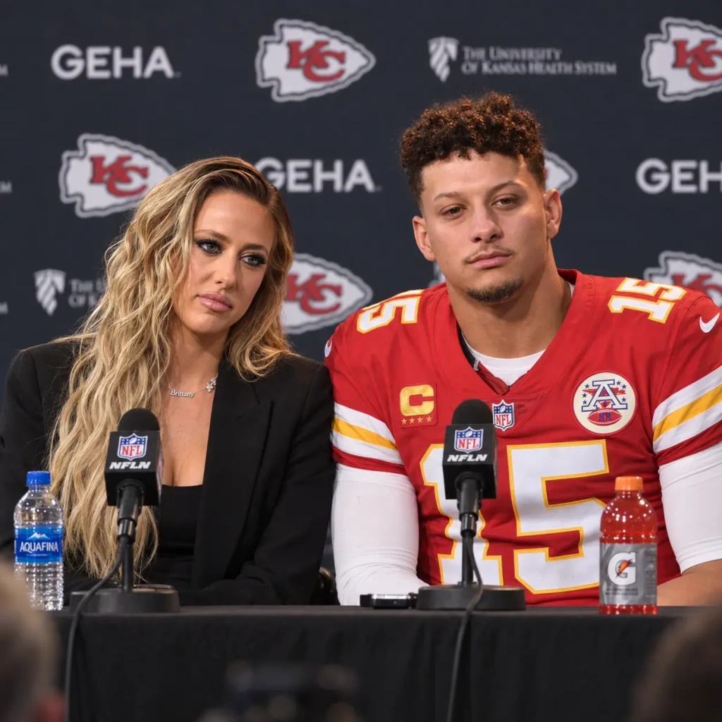 30 MINUTES AGO, AFTER THE MASSIVE 31-10 VICTORY OVER THE BRONCOS, PATRICK MAHOMES JUST DELIVERED A HEARTBREAKING CONFESSION ABOUT HIS WIFE…