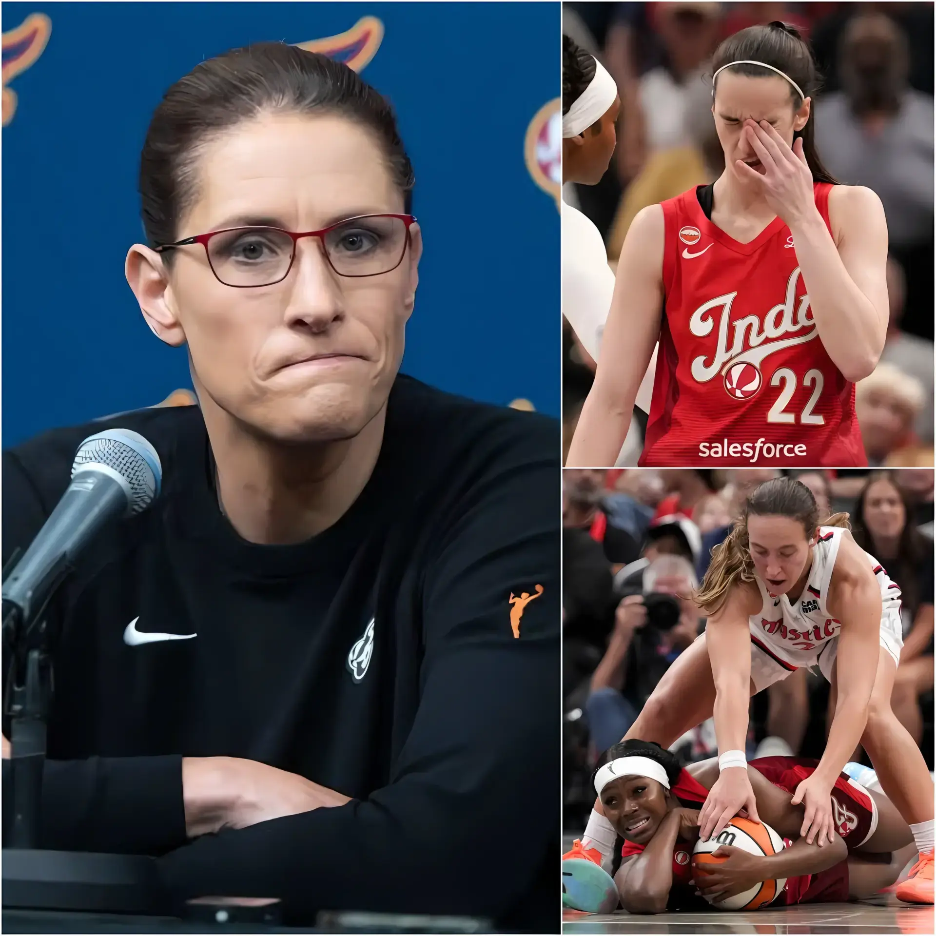 BREAKING NEWS (30 MINUTES AGO): Coach Stephanie White has just revealed the heartbreaking reason why the players—especially Caitlin Clark—were unable to perform at 100% capacity, leading to a shocking 77-93 loss against the Washington Mystics