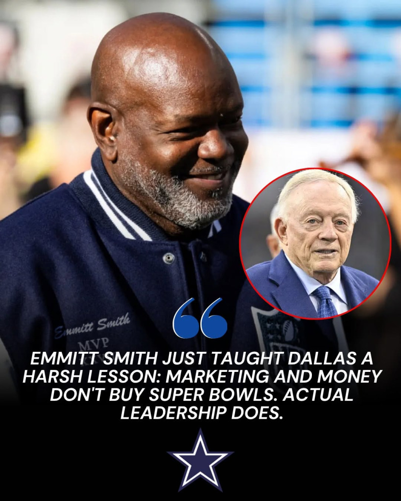 Emmitt Smith just taught Dallas a harsh lesson: Marketing and money don’t buy Super Bowls. Actual leadership does.