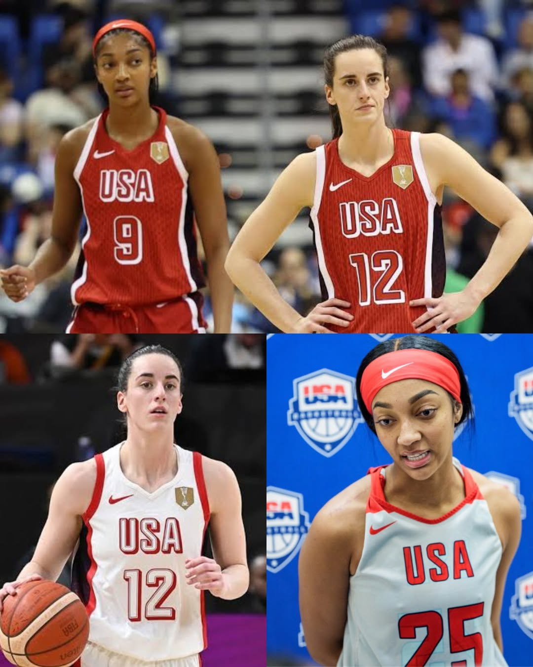 WOAH! Angel Reese DESTROYS Team USA veterans and DEFENDS Caitlin Clark during the blowout win over Hungary!