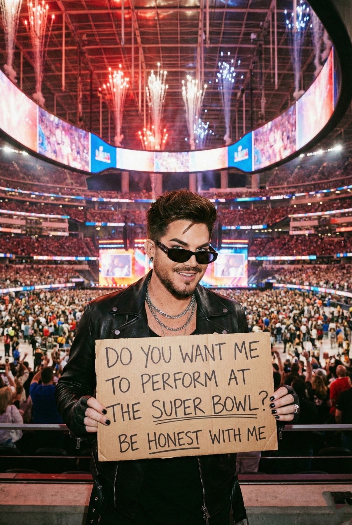 🔥 HOT: 70,000 People Were Plunged Into Darkness — And Adam Lambert’s “Out of Nowhere” Appearance Stunned the Entertainment World 😱🔥