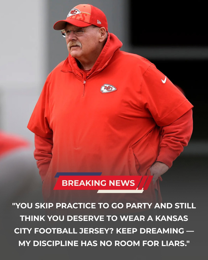 The Kansas City Chiefs are in chaos after head coach Andy Reid suspended two star players who were reportedly caught partying all night at a nightclub — just hours after skipping practice while claiming they were “sick.”