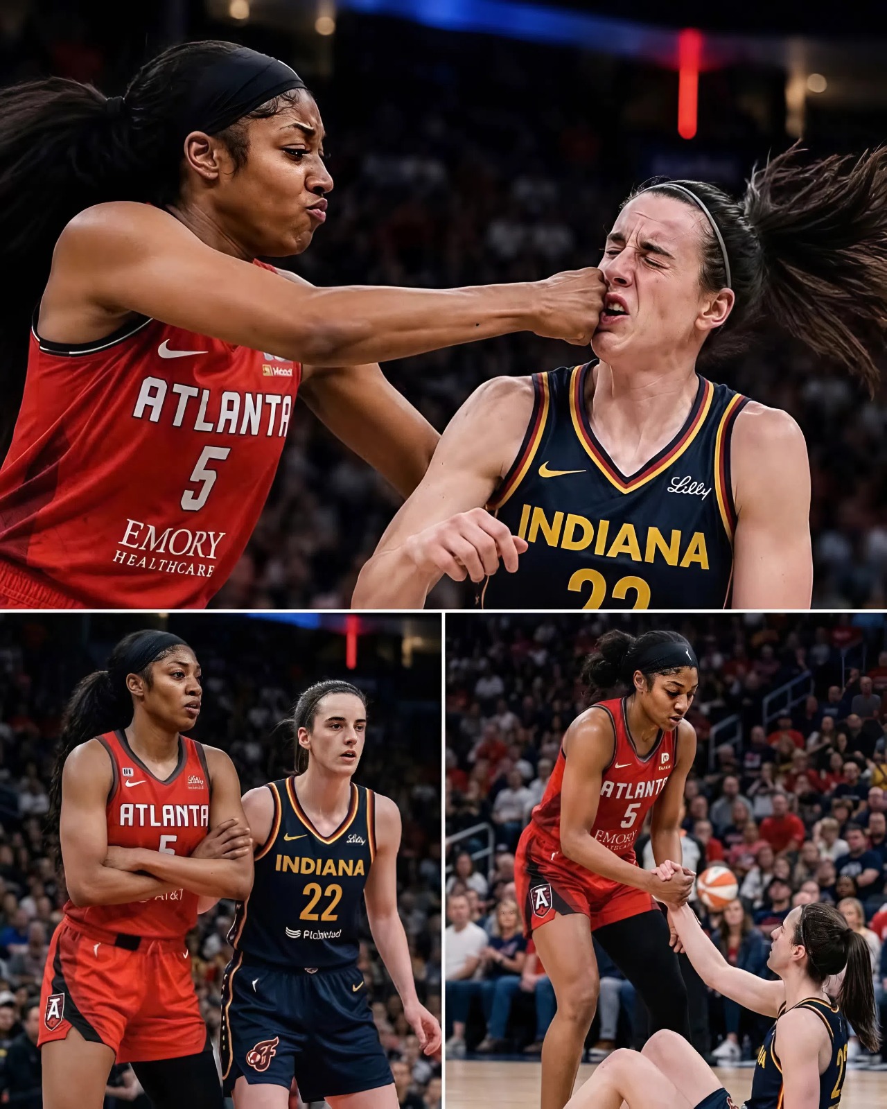 “SHUT YOUR FILTHY MOUTH!” — Angel Reese and Caitlin Clark at the Center of a Stunning On-Court Meltdown