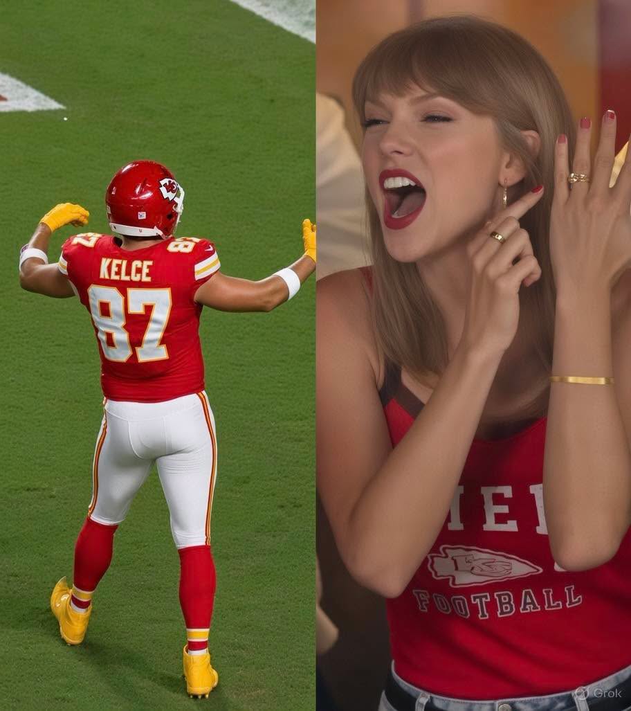 ❤️🏈 TRAVIS KELCE SCORES A TOUCHDOWN — AND TAYLOR SWIFT CHEERS FOR HER HUSBAND LIKE THE PROUDEST WIFE IN THE STADIUM