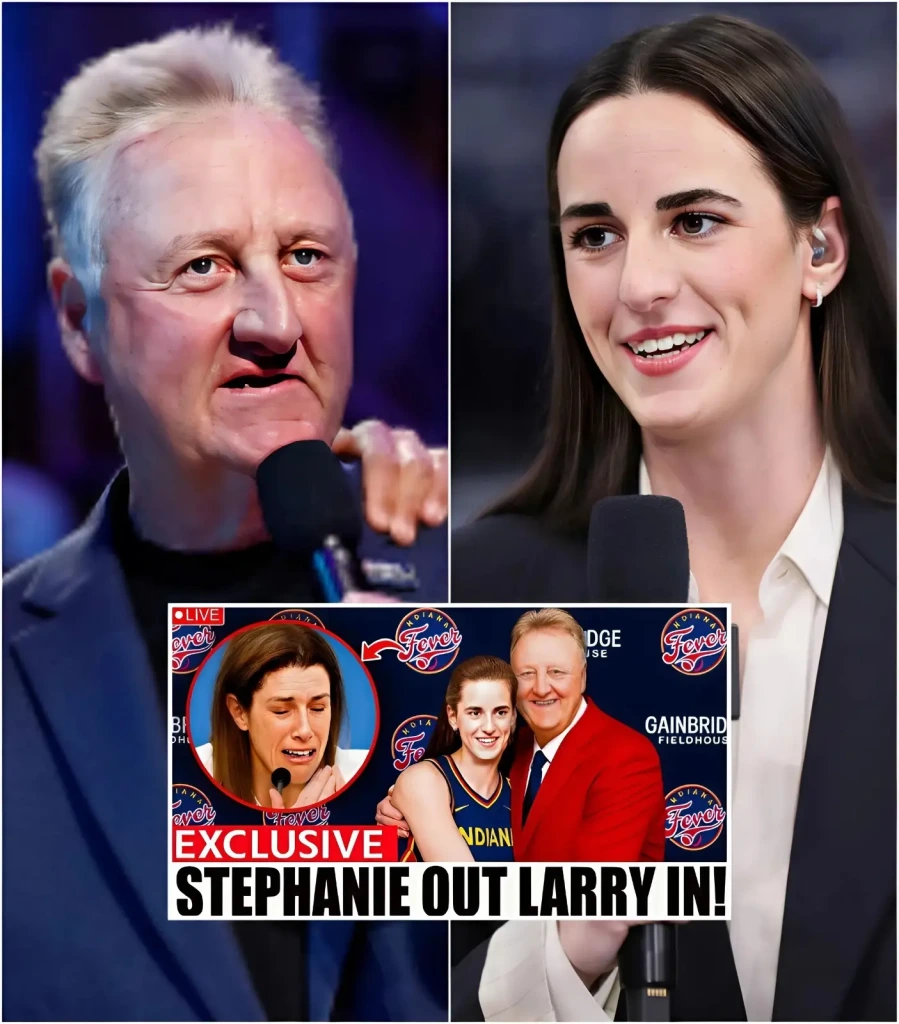 Something finally cracked inside the Indiana Fever fanbase — and Larry Bird’s name came roaring out of the chaos.