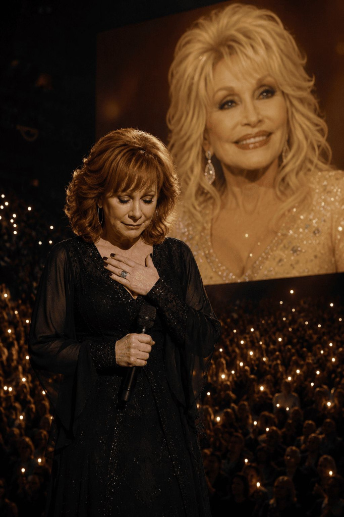WHEN REBA STOPPED THE MUSIC FOR DOLLY: The Imagined Goodbye That Silenced an Entire Arena