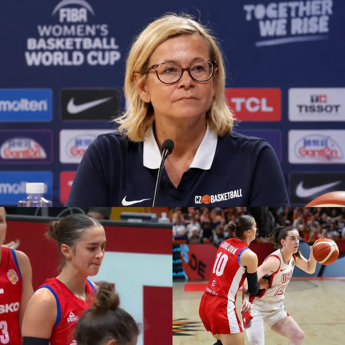 🚨🏀 CZECHIA THREATENS TO WALK AWAY FROM FIBA WORLD CUP: “IF THIS IS HOW THE GAME WORKS, WE’RE DONE” — WNBA RESPONDS AFTER JOKLOVA’S HEARTBREAK SPARKS CONTROVERSY. Czechia’s anger exploded after USA’s 105–64 victory — but the controversy started before the first whistle.