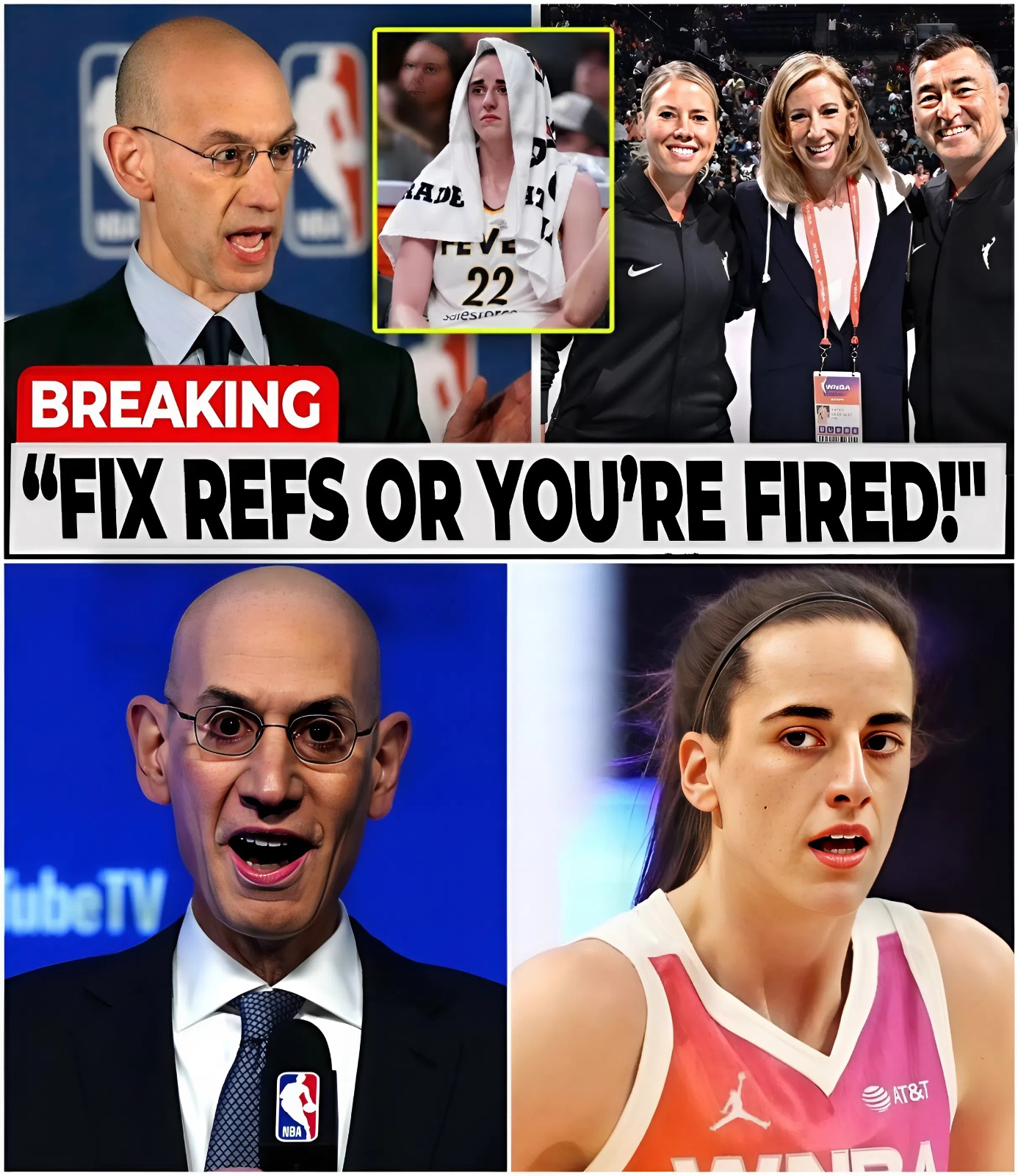 SHE’S OUT — And Adam Silver Is DONE Staying Silent…