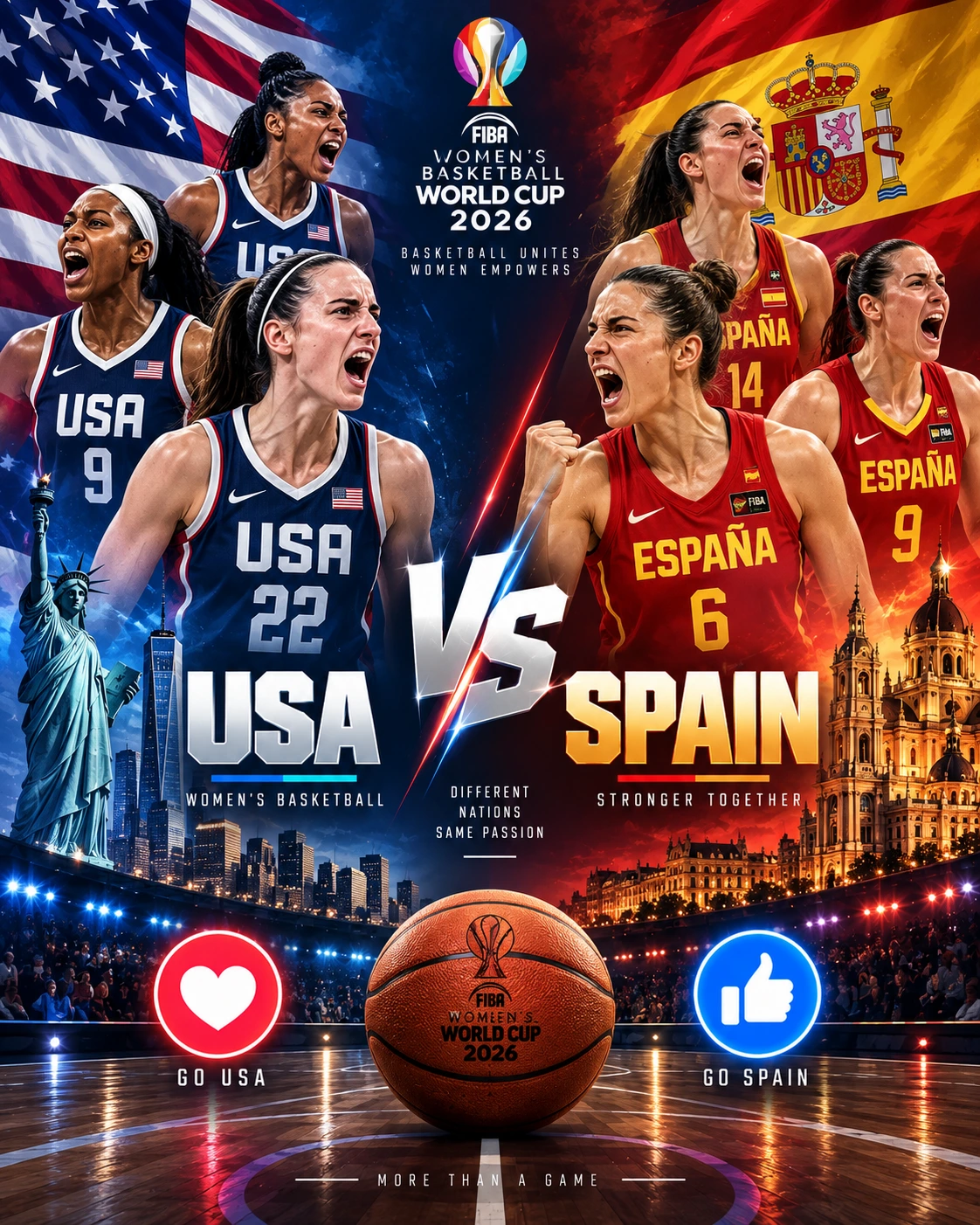 🚨🏀 FIBA SEMIFINAL ALERT: USA VS. SPAIN HAS OFFICIALLY BEEN CONFIRMED — A MASSIVE SHOWDOWN YOU ABSOLUTELY CANNOT MISS.