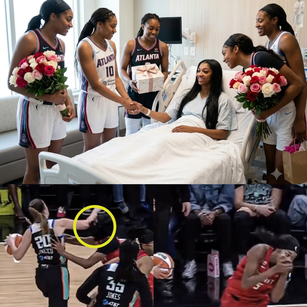🚨 UPDATE — AN EMOTIONAL MESSAGE SURROUNDING ANGEL REESE AND HER ATLANTA DREAM TEAMMATES HAS LEFT BASKETBALL FANS DEEPLY CONCERNED