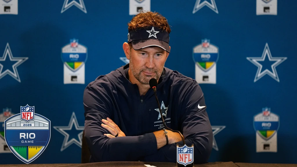 Brian Schottenheimer on Cowboys narrow loss to Ravens in Rio: ‘This one stings’