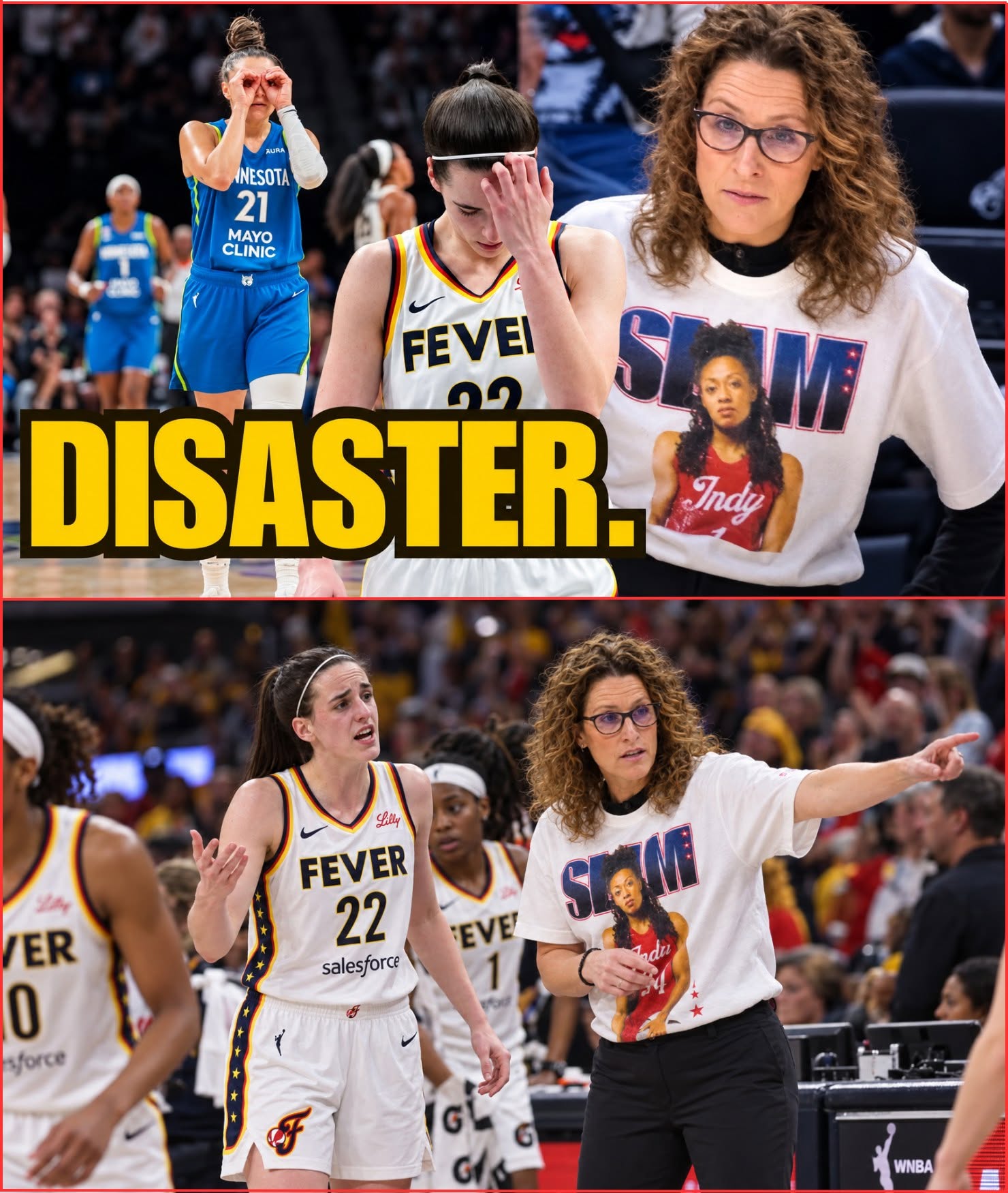 “CAITLIN CLARK GOT ICED OUT AGAIN?!” — Fever Fans Are FURIOUS With Stephanie White as Indiana Stumbles Toward the Playoffs in Total Chaos.