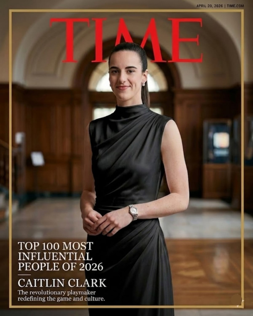 🚨 BREAKING NEWS: CAITLIN CLARK HAS BEEN NAMED TO TIME100 SPORTS 2026 — RECOGNIZING HER AS ONE OF THE 100 MOST INFLUENTIAL PEOPLE IN SPORTS.