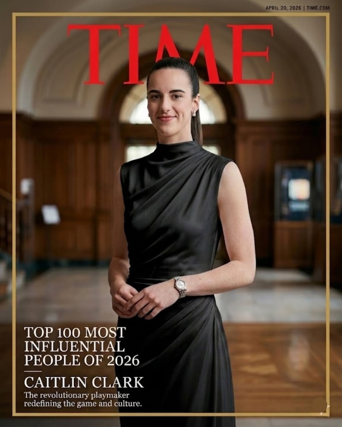 🚨 BREAKING NEWS: CAITLIN CLARK HAS BEEN NAMED TO TIME100 SPORTS 2026 — RECOGNIZING HER AS ONE OF THE 100 MOST INFLUENTIAL PEOPLE IN SPORTS.