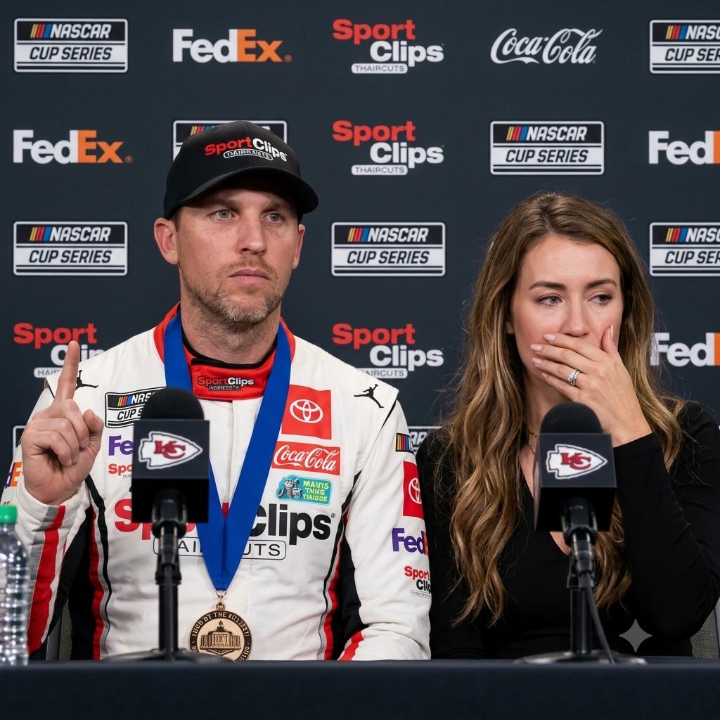 💔 30 MINUTES AGO, NASCAR STAR DENNY HAMLIN AND HIS WIFE WERE OFFICIALLY CONFIRMED AS…
