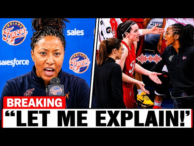 INTERNAL CIVIL WAR: INDIANA FEVER IN TURMOIL AS COACH CAUGHT ON LIVE TV SCREAMING AT CAITLIN CLARK AFTER HISTORIC WIN!