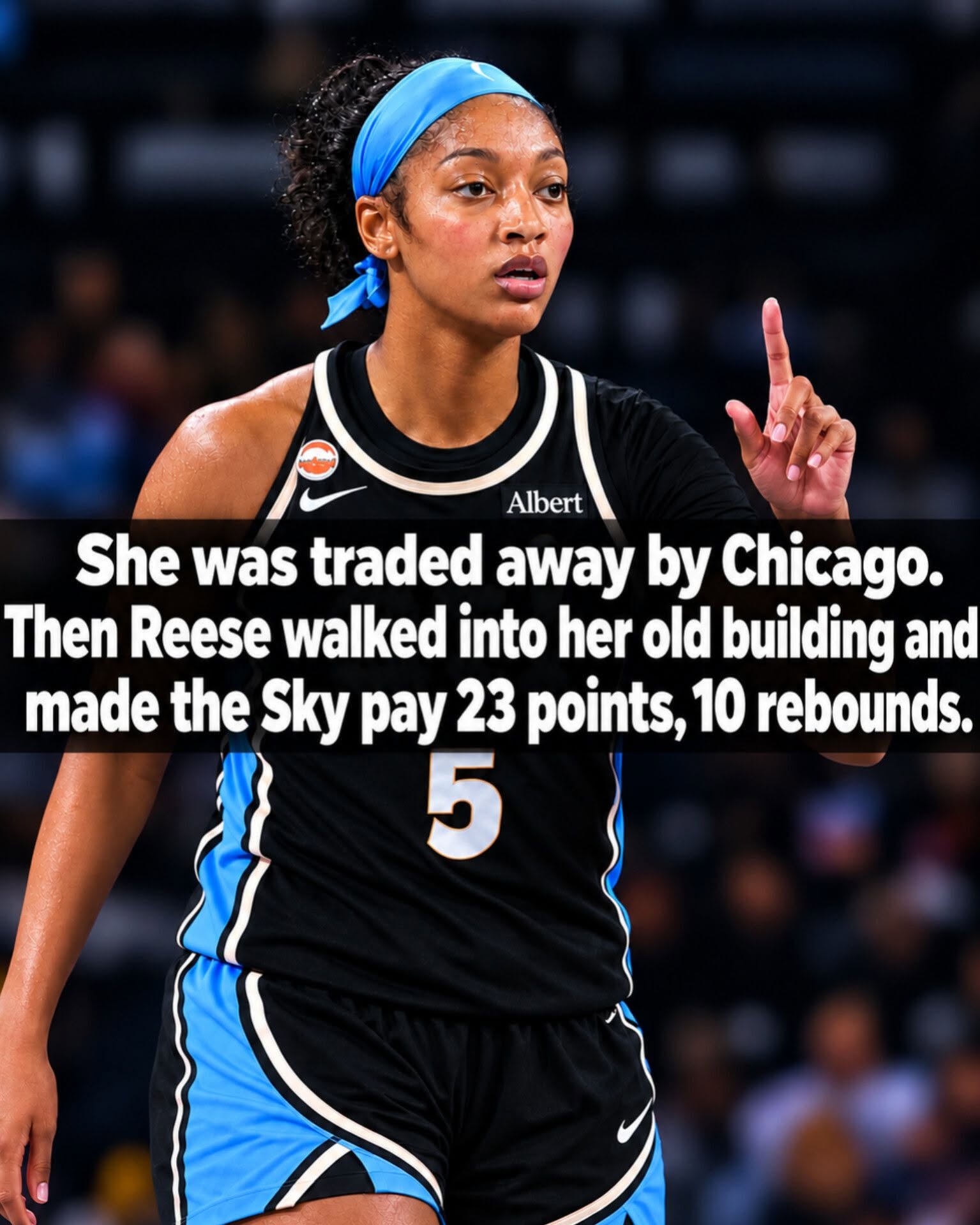 🔥 ANGEL REESE MAKES A STATEMENT IN CHICAGO! 23 POINTS, 10 REBOUNDS, AND A DOMINANT 106–81 VICTORY AS ATLANTA DREAM CRUSH HER FORMER TEAM — ANOTHER DOUBLE-DOUBLE FOR THE WNBA STAR! 😤