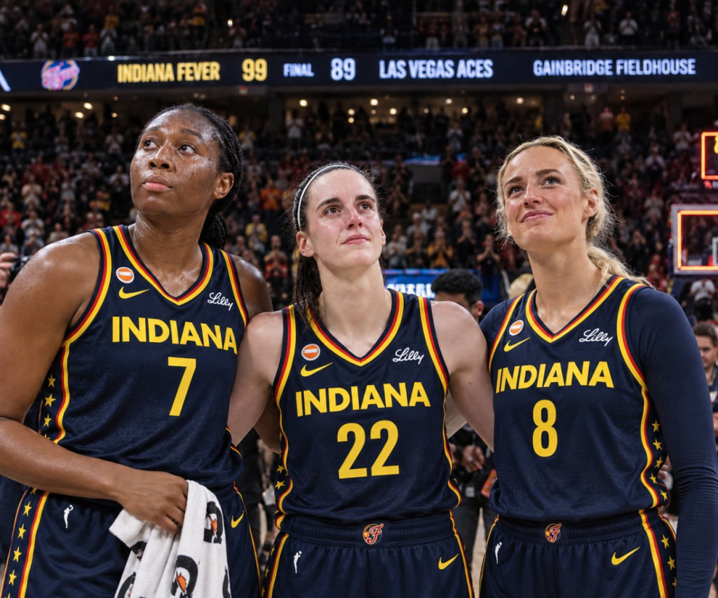 SHOCKING SCENE AFTER THE FINAL BUZZER: What Stephanie White and the Indiana Fever Did After Stunning Las Vegas 99–89 Left Fever Nation Emotional