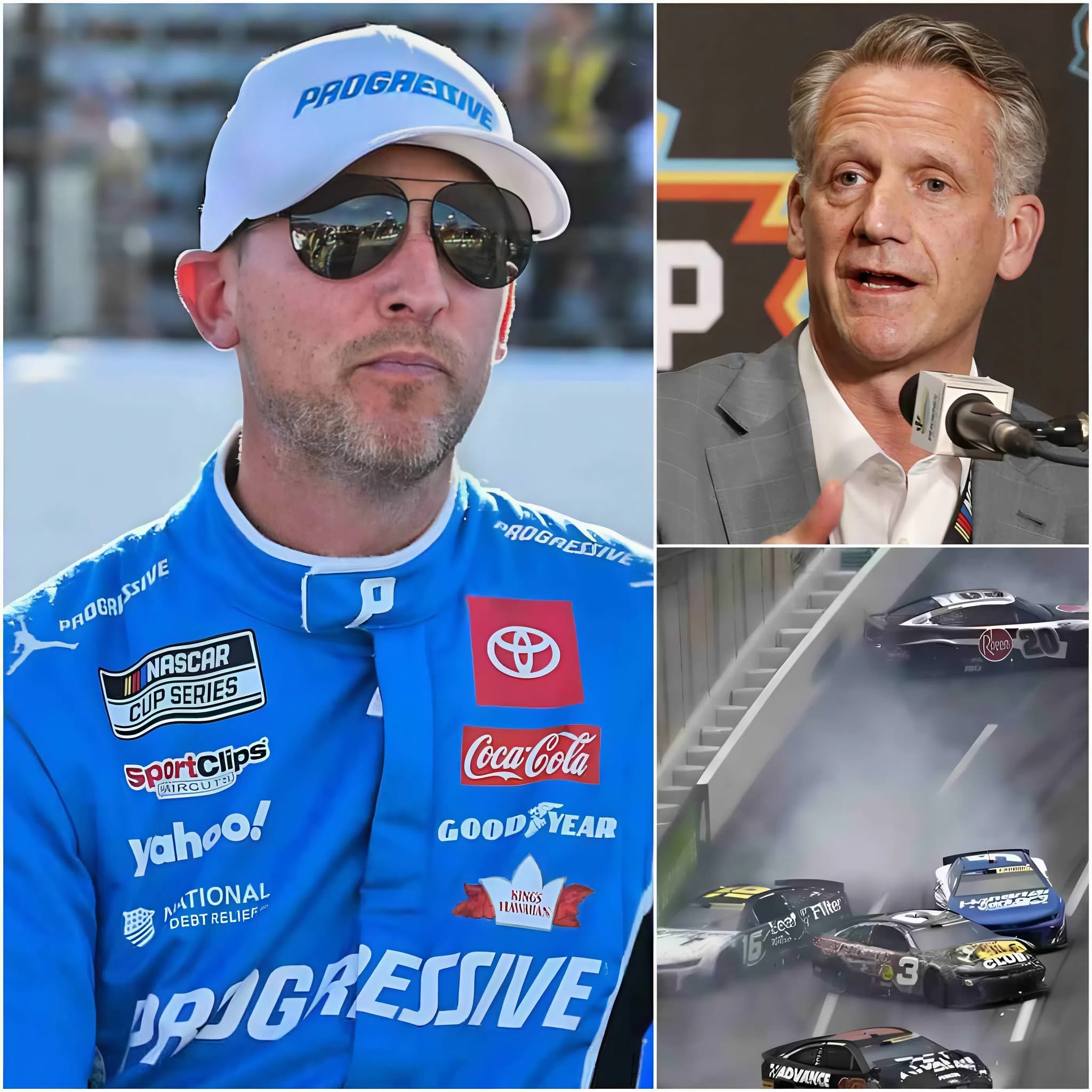 🔴 NASCAR CONTROVERSY: Denny Hamlin Faces Renewed Scrutiny Over Racing Rules as Claims of a Chase Elliott Lawsuit Spark Questions Across the Sport