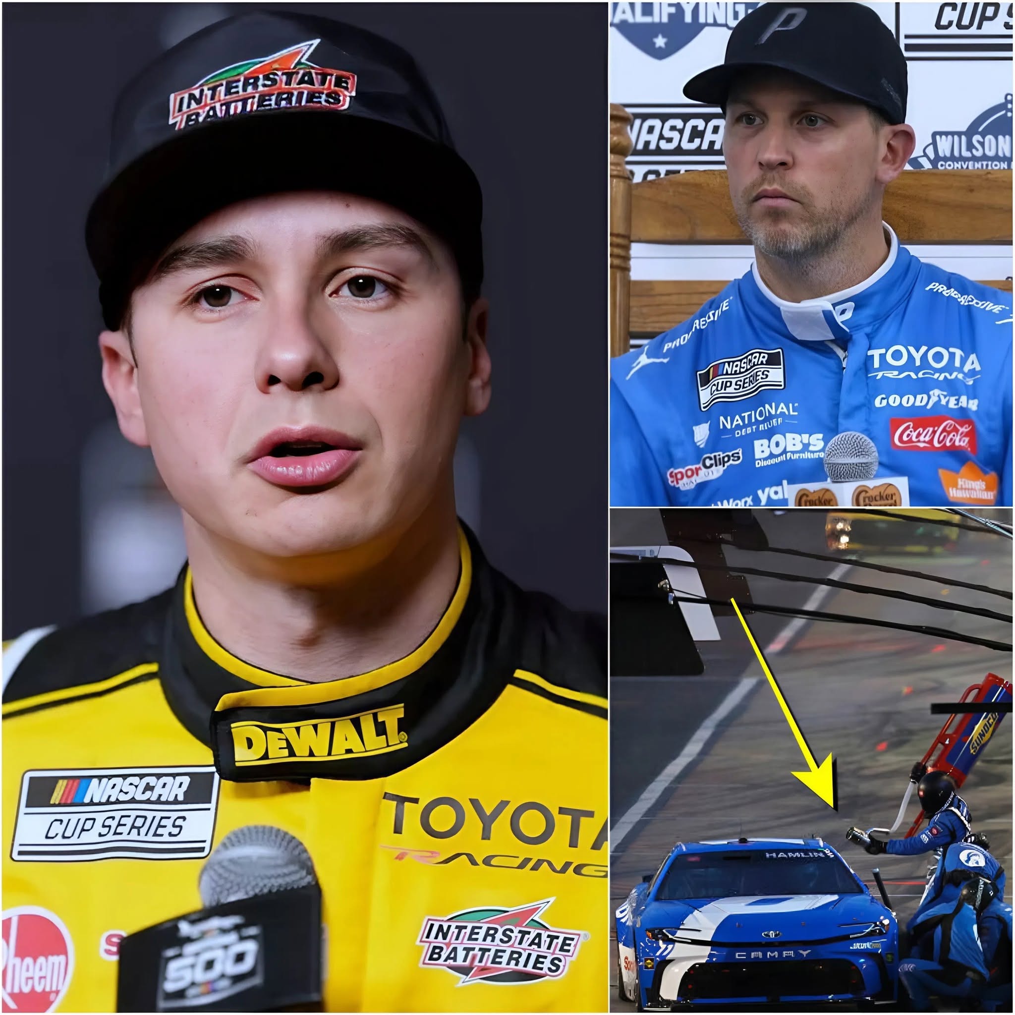 🚨 “THE TRUTH IS FINALLY COMING TO LIGHT” — CHRISTOPHER BELL AND DENNY HAMLIN’S NASHVILLE SHOWDOWN RETURNS TO THE SPOTLIGHT AS JOE GIBBS RACING FACES GROWING SCRUTINY! 🏁🔥