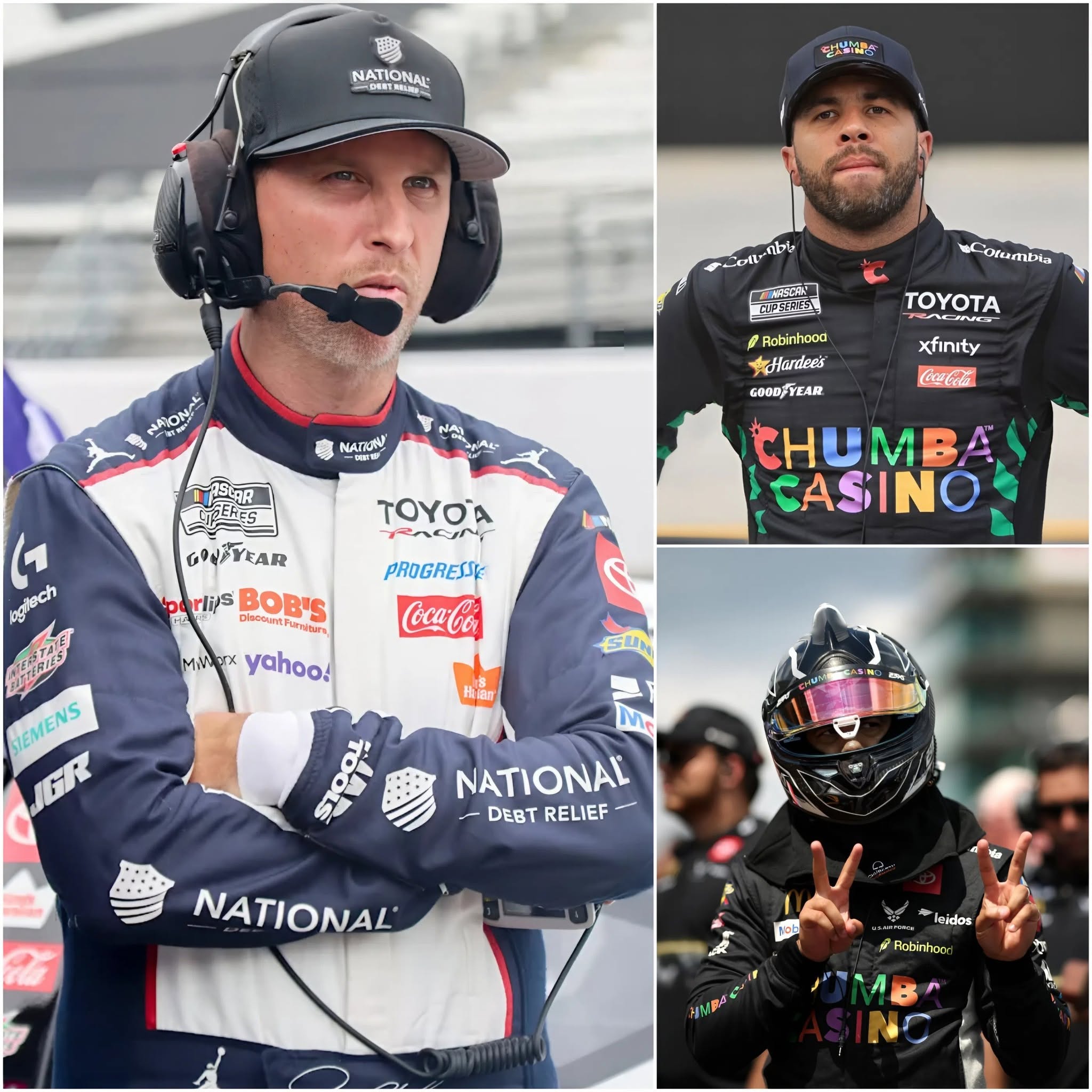 15 MINUTES AGO 🛑 Denny Hamlin issued a strong statement in defense of Bubba Wallace: “What’s happening with him is truly a disgrace and an embarrassment for NASCAR.