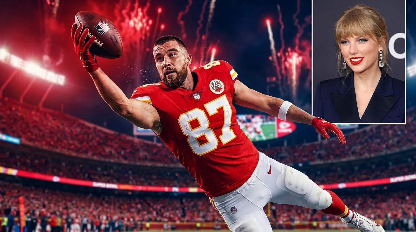 The Super Bowl Catch That Belongs Beside Taylor Swift and Travis Kelce’s Famous Celebration