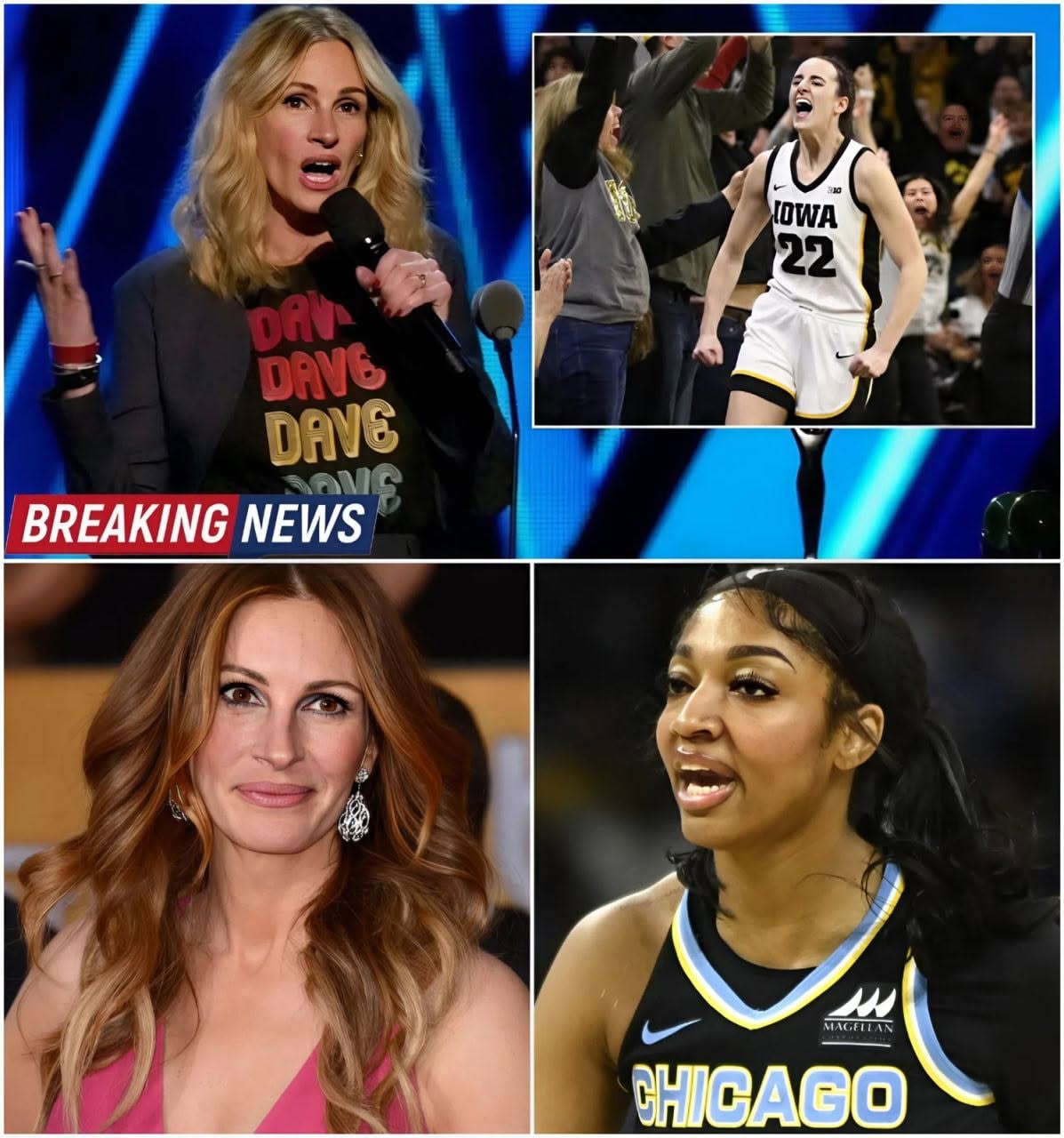 BREAKING NEWS: Angel Reese STORMS OFF The View After Explosive Clash With Julia Roberts — One Sentence Left the Panel Speechless and the Internet on Fire