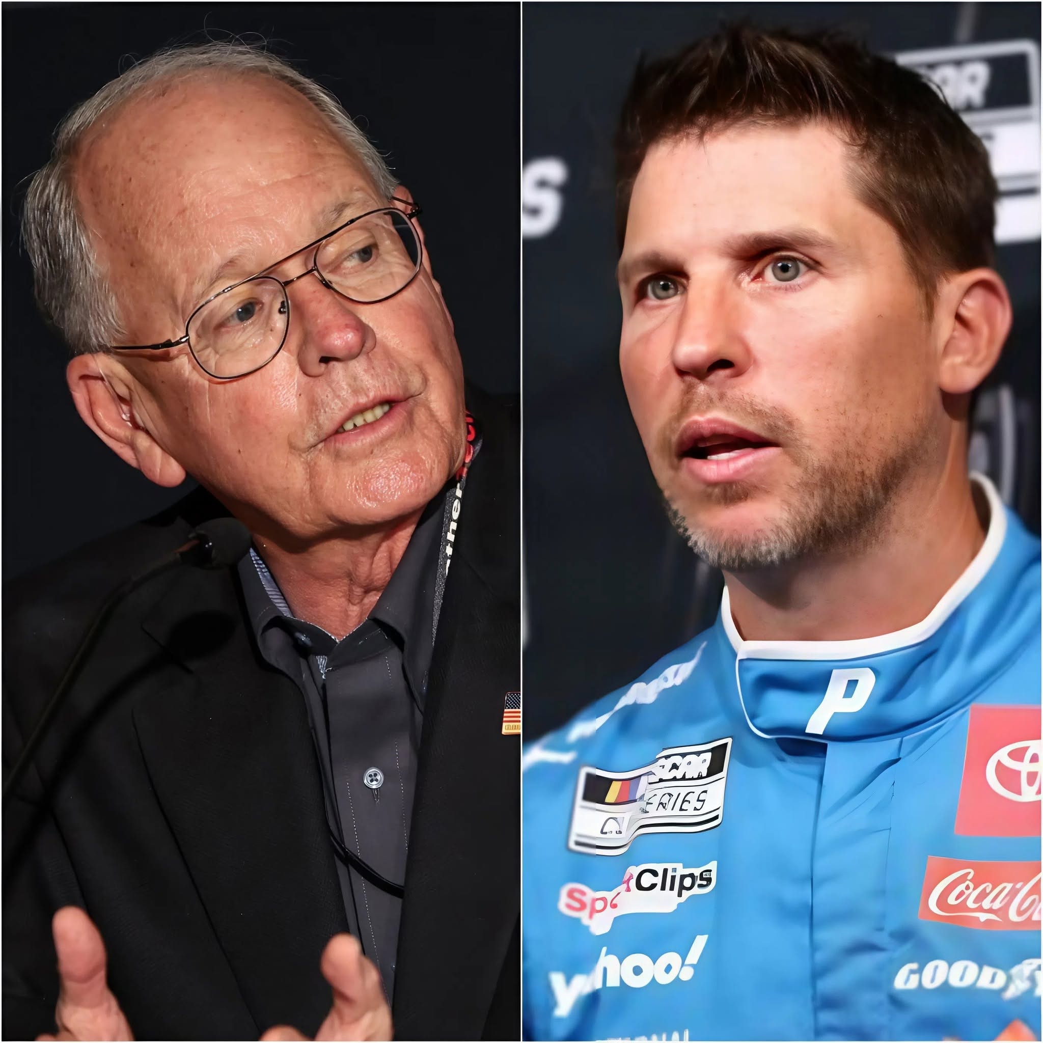🏁🚨 NASCAR BOMBSHELL: JIM FRANCE BREAKS HIS SILENCE OVER DENNY HAMLIN DOPING ALLEGATIONS — AND THE DRIVER’S UNEXPECTED RESPONSE LEAVES EVERYONE SPEECHLESS! 😨