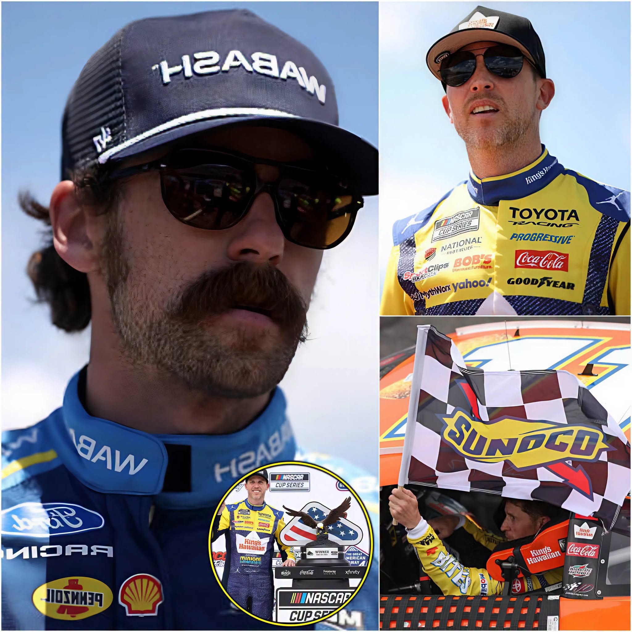 🚨 DENNY HAMLIN WINS AGAIN… BUT CONTROVERSY ERUPTS! HIS FOURTH NASCAR CUP SERIES VICTORY OF 2026 SPARKS A BIGGER DEBATE AS RYAN BLANEY’S CHAMPIONSHIP BATTLE HEATS UP! 🏁🔥