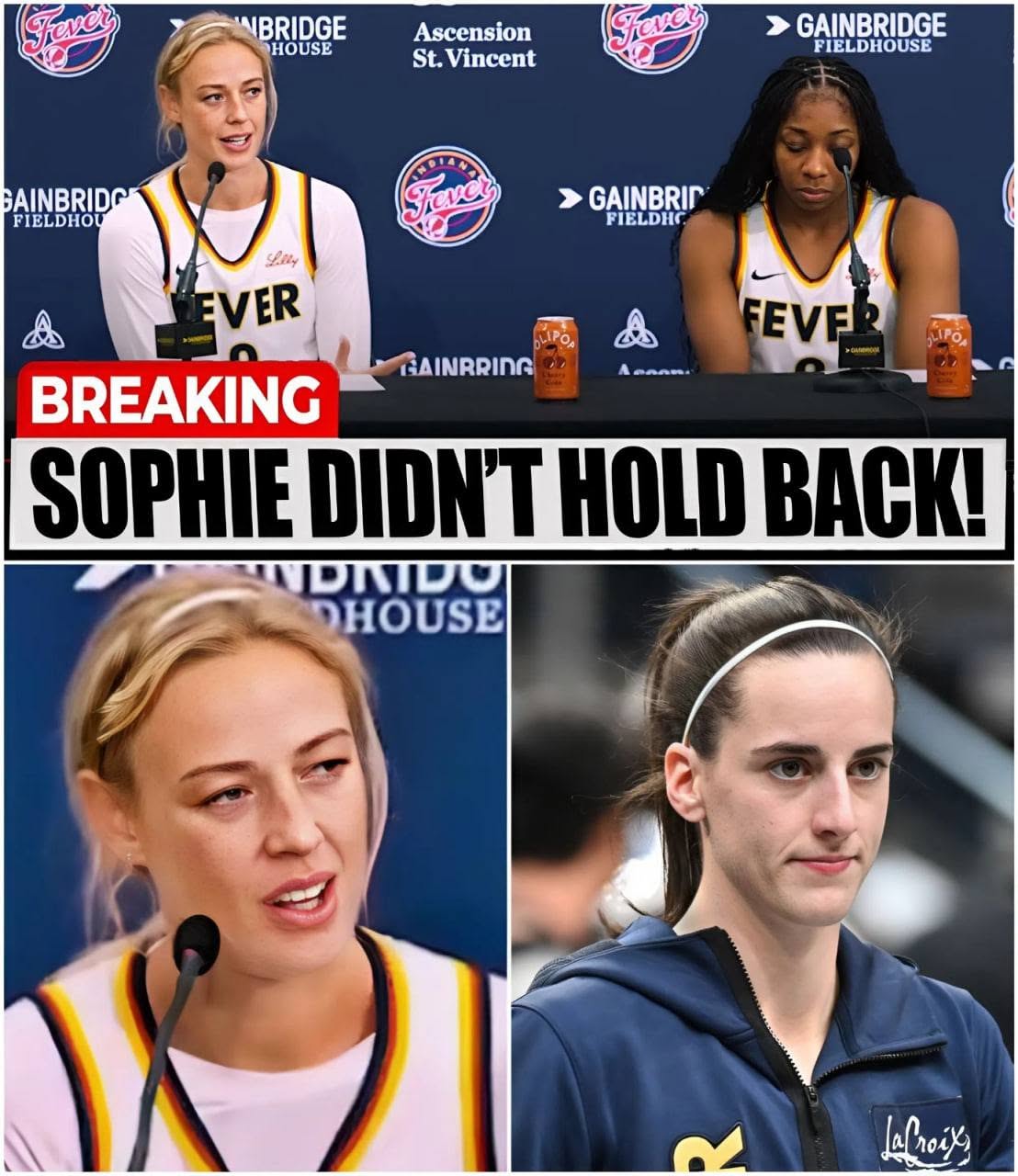 BREAKING NEWS: Sophie Cunningham Quietly Leaks the Truth About Caitlin Clark’s Locker Room — What She Let Slip Has the Entire WNBA Buzzing