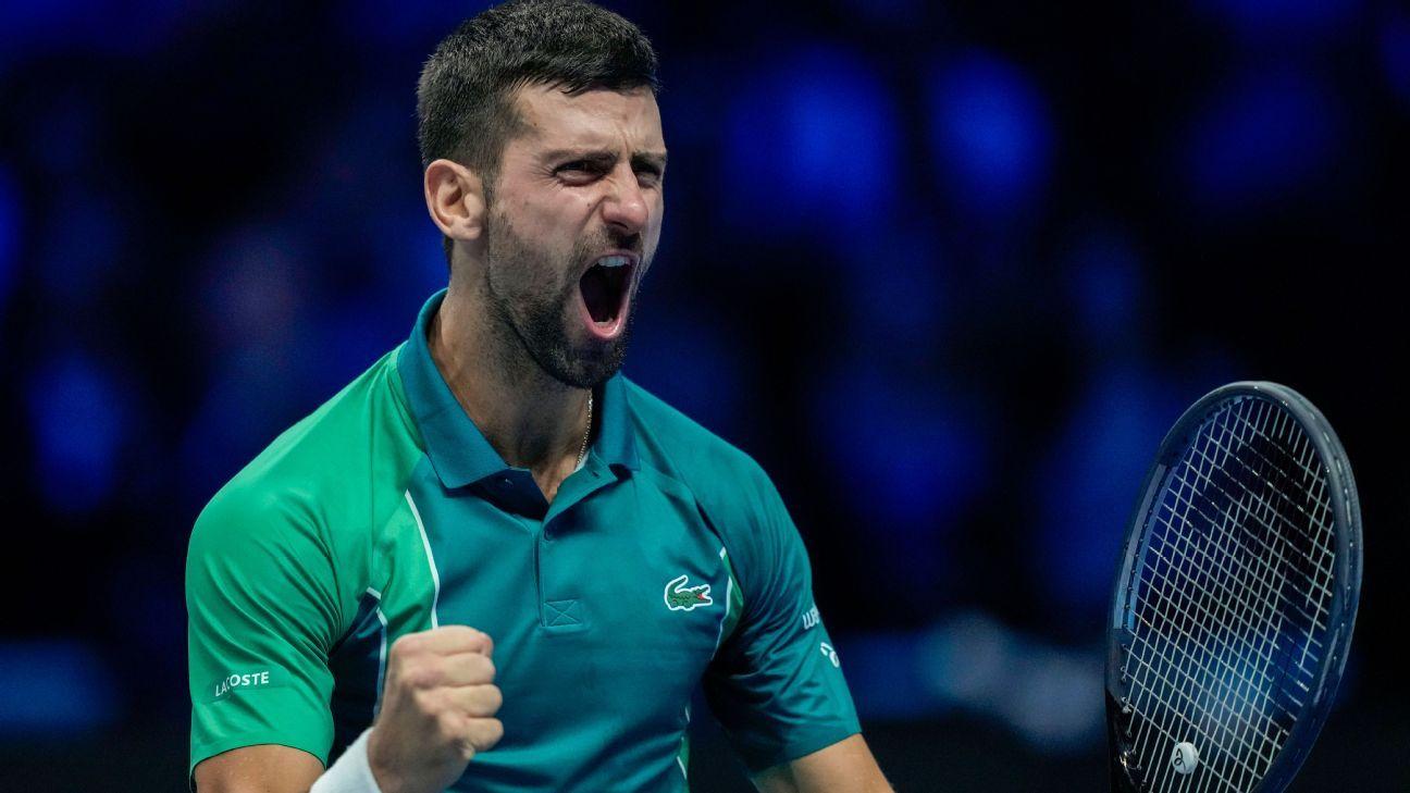 🔥 Novak Djokovic’s Explosive Celebration Captures the Fighting Spirit That Made Him a Tennis Legend